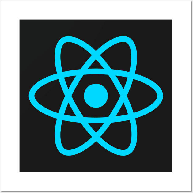 ReactJS JavaScript Programmer Wall Art by vladocar